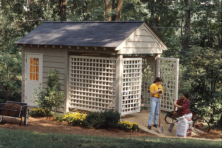 Storage Building Project Plan | Southern Living House Plans